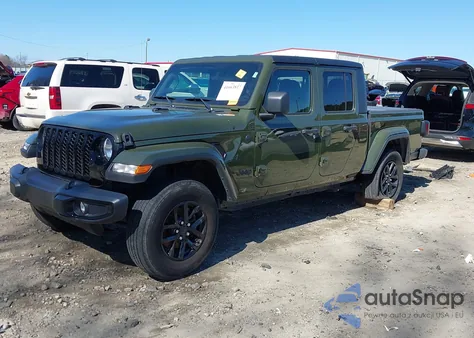 2022 Jeep Gladiator Altitude 4X4 из США, поврежденный, VIN 1C6HJTAGXNL154774